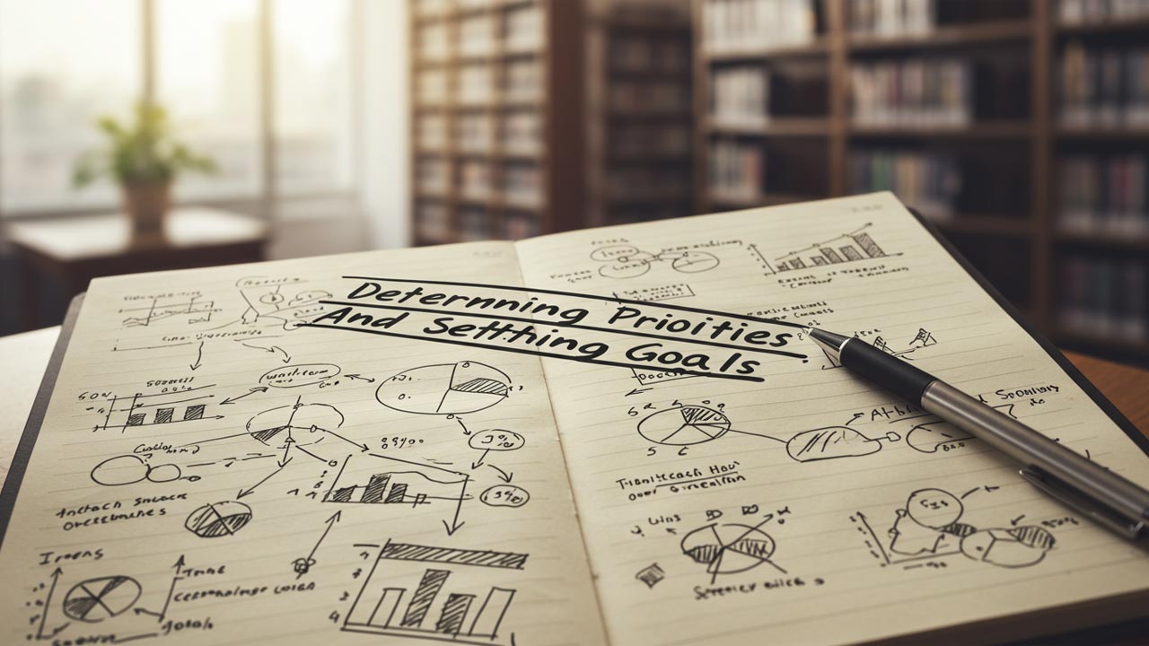 تحديد الأولويات ووضع الأهداف