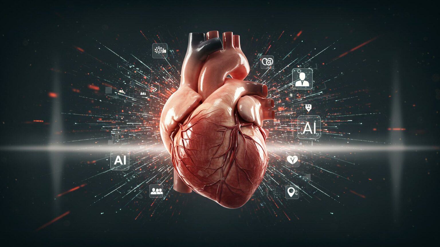 الذكاء الاصطناعي يتنبأ بالنوبات القلبية