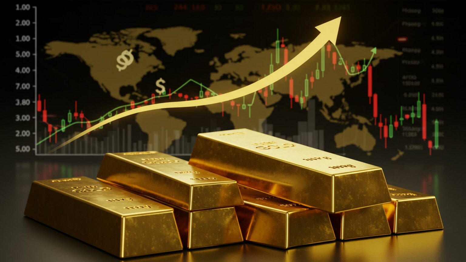 ارتفاع أسعار الذهب