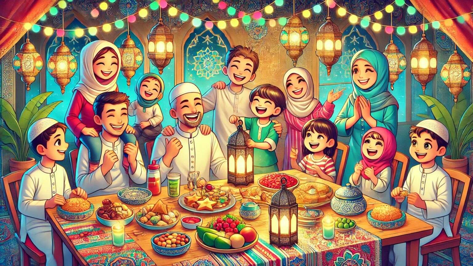 أفكار إبداعية لقضاء رمضان مع العائلة والأطفال أفكار إبداعية لقضاء رمضان مع العائلة والأطفال