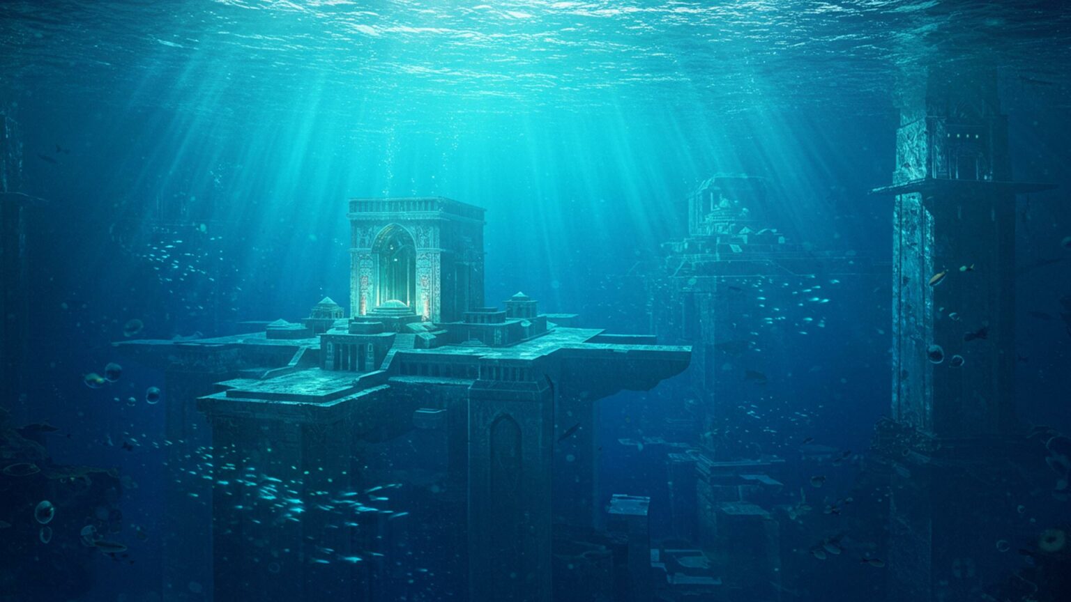 مدينة أطلانتس الضائعة