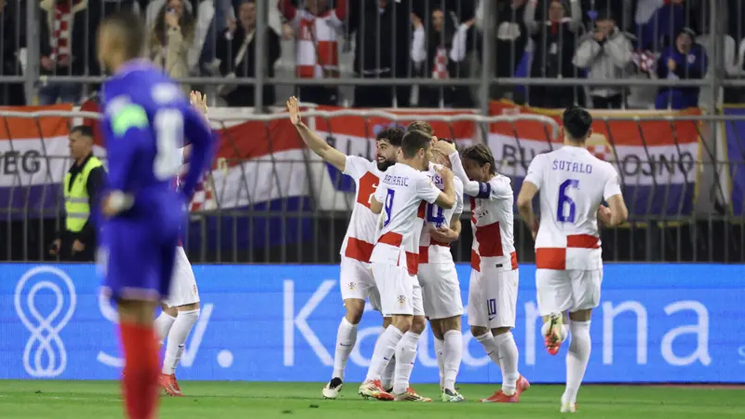 كرواتيا تهزم فرنسا
