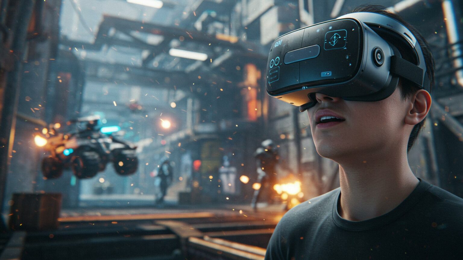 تقنية الواقع الافتراضي (VR)