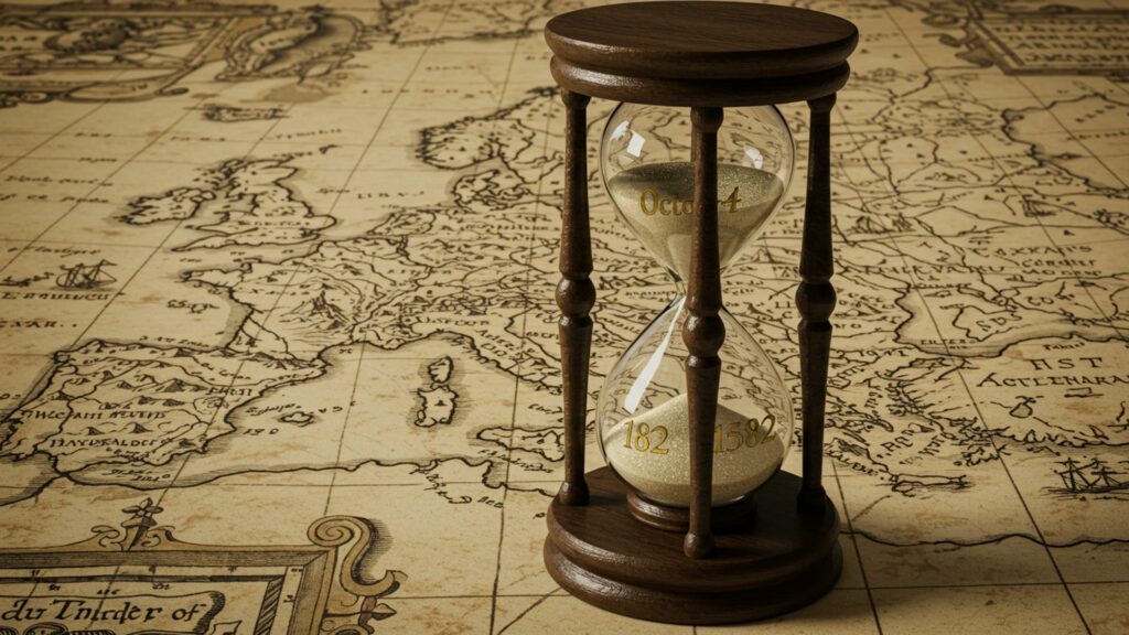 اختفاء 10 أيام من التاريخ