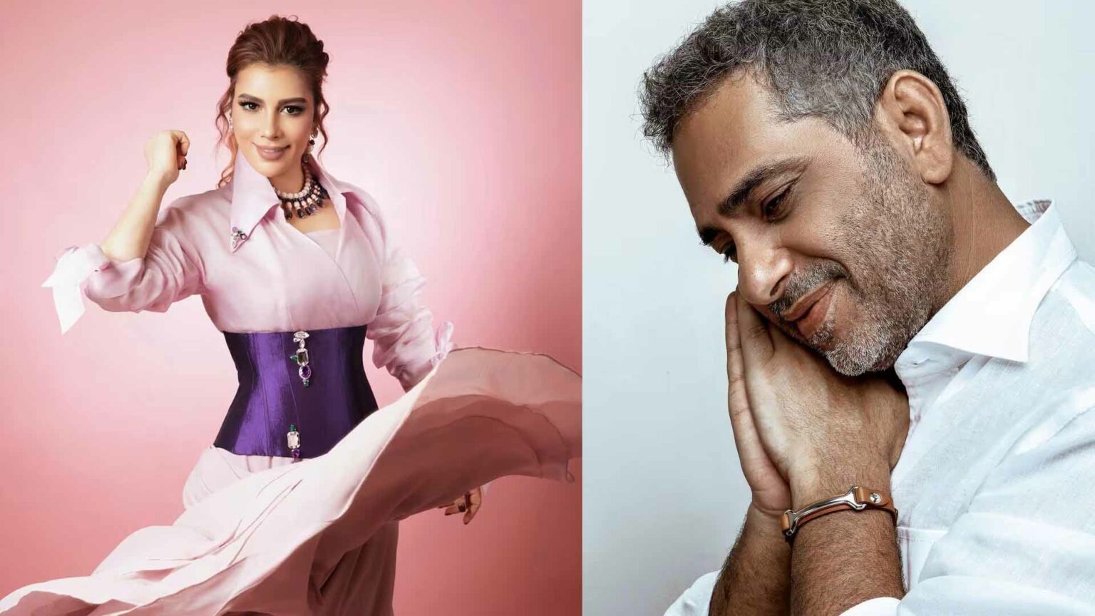 نقابة الفنانين السوريين تكرم أصالة وفضل شاكر