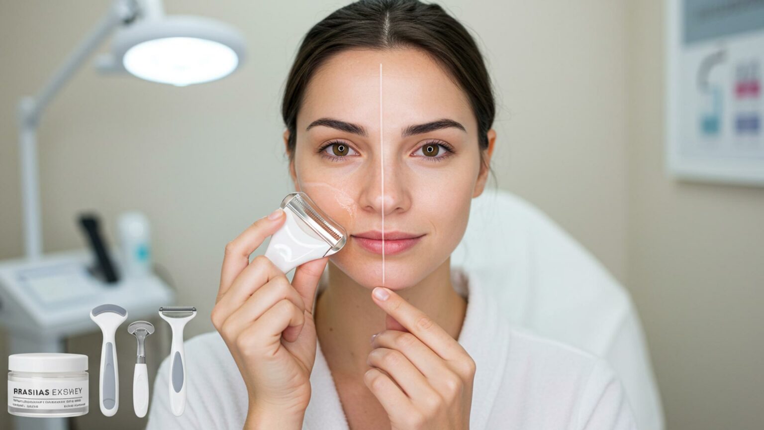 التقشير الكيميائي والمنزلي