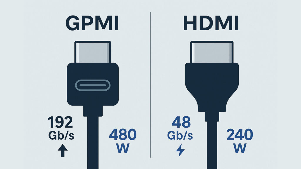 معيار GPMI الجديد: هل سيجعل HDMI من الماضي؟ معيار GPMI