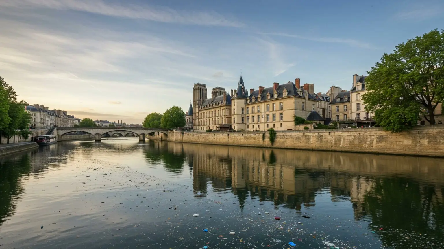 البلاستيك الدقيق في أنهار أوروبا