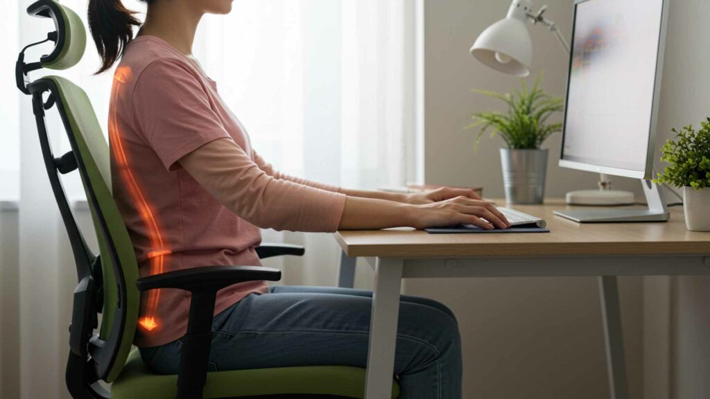 حماية العمود الفقري أثناء العمل