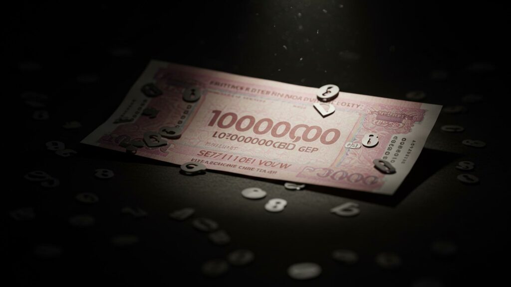 الفائز المجهول في اليانصيب