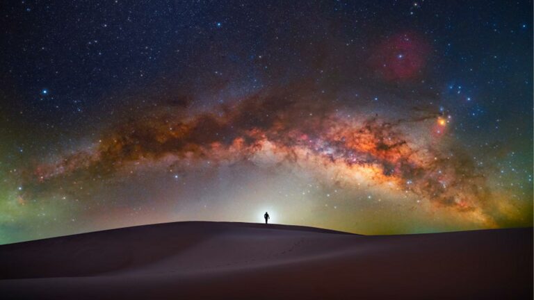 صور فلكية من الصحراء الغربية