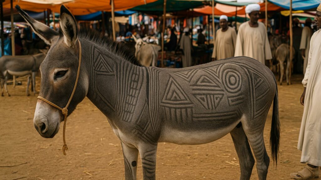 حلاقة الحمير في السودان