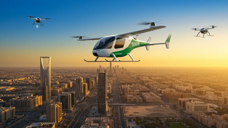 التاكسي الطائر في السعودية