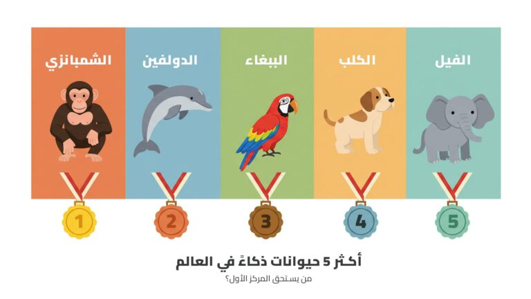 أذكى الحيوانات في العالم