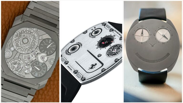 الساعات الأنحف في العالم