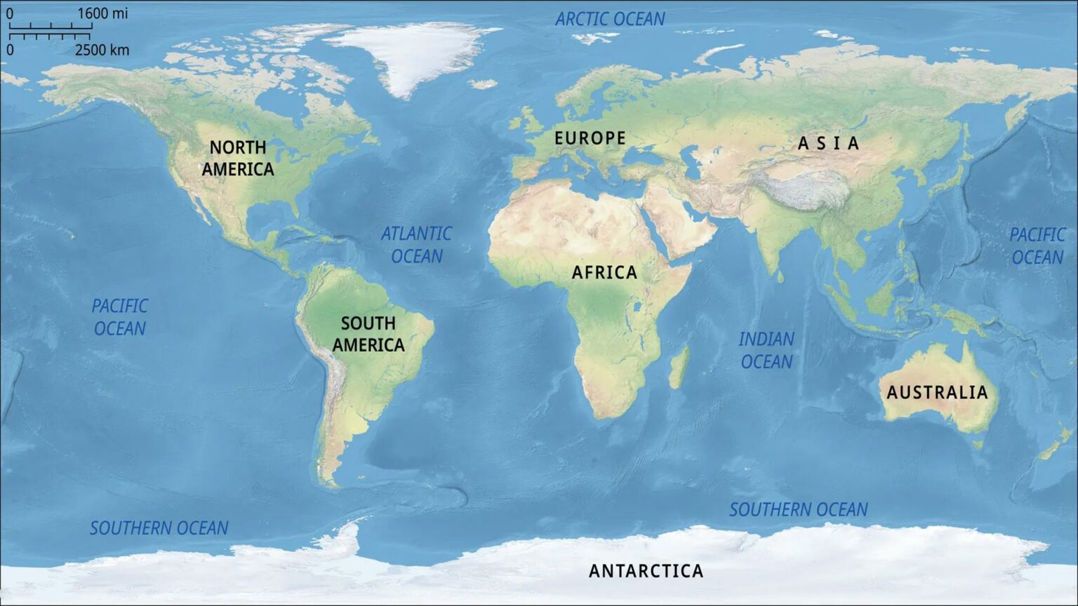 تصحيح خريطة العالم