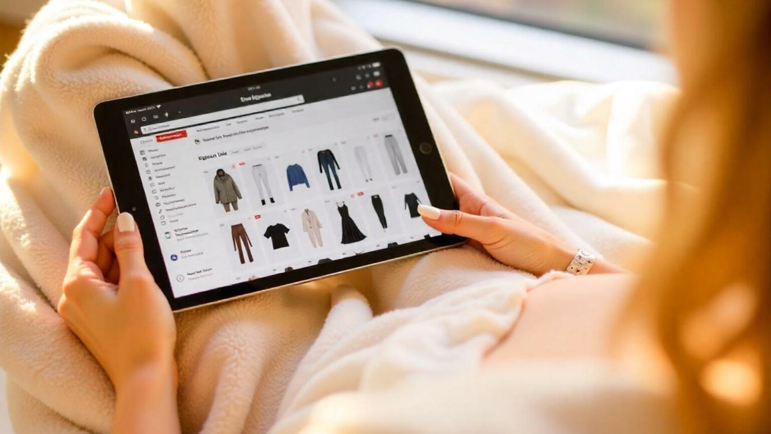 التسوق عبر الإنترنت