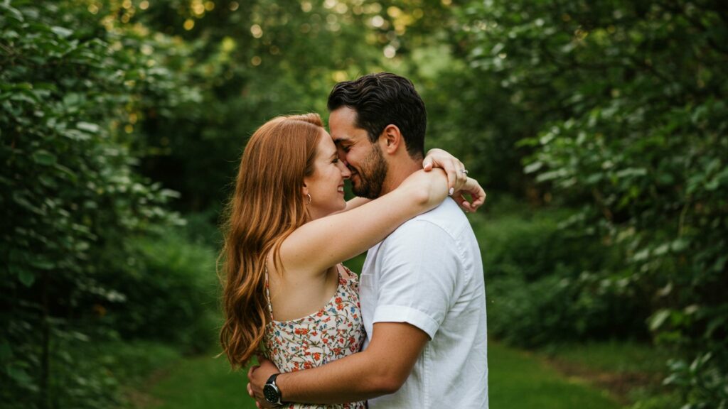 فوائد القبلات والعناق