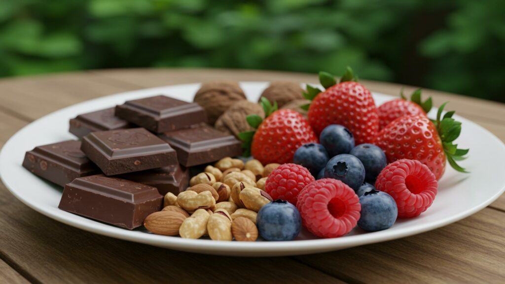 أطعمة غنية بمضادات الأكسدة