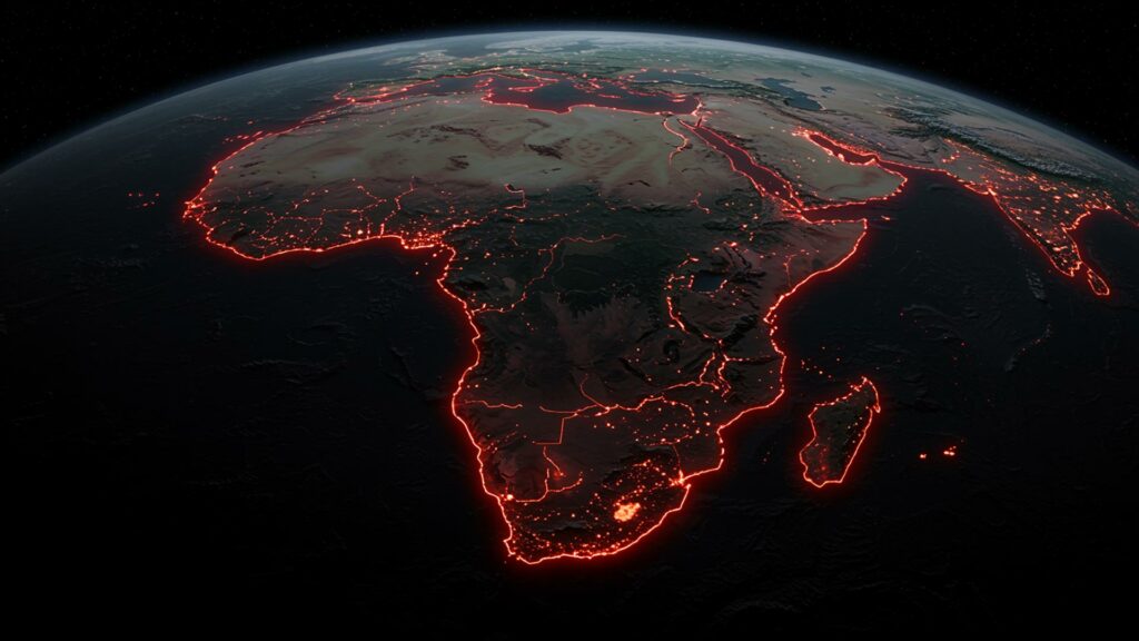 انقسام قارة أفريقيا