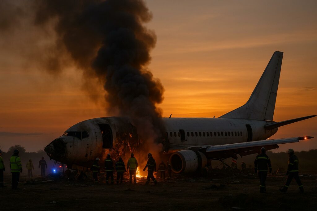 ماذا يحدث لجسم الإنسان لحظة تحطم الطائرة؟ تحطم الطائرة