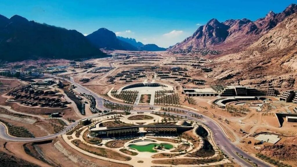 وديان سانت كاترين من مشروع التجلي الأعظم في سيناء