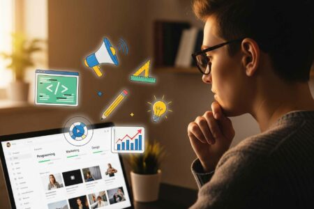كيف تختار الكورسات الأونلاين