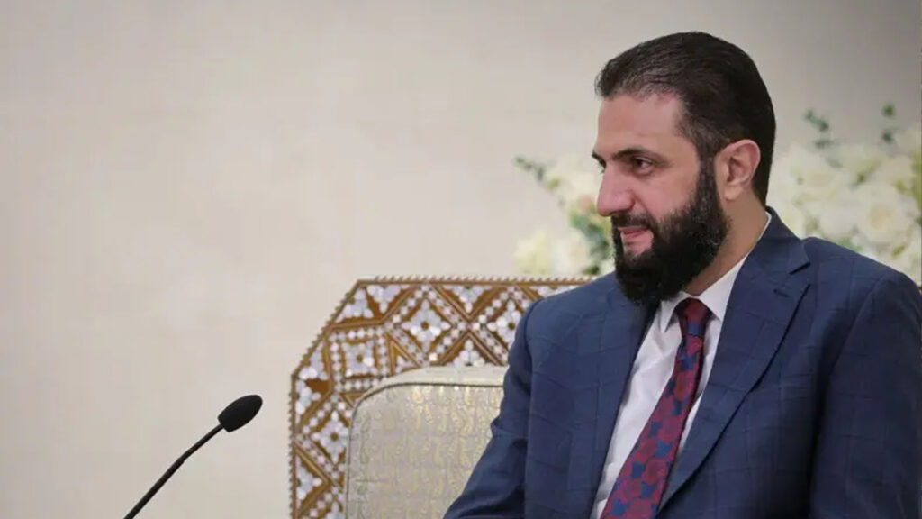 تصريحات أحمد الشرع