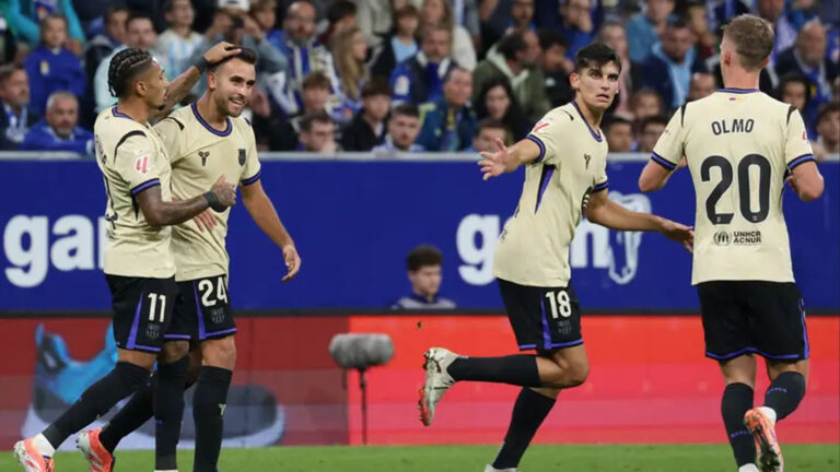 برشلونة يقلب الطاولة على أوفييدو