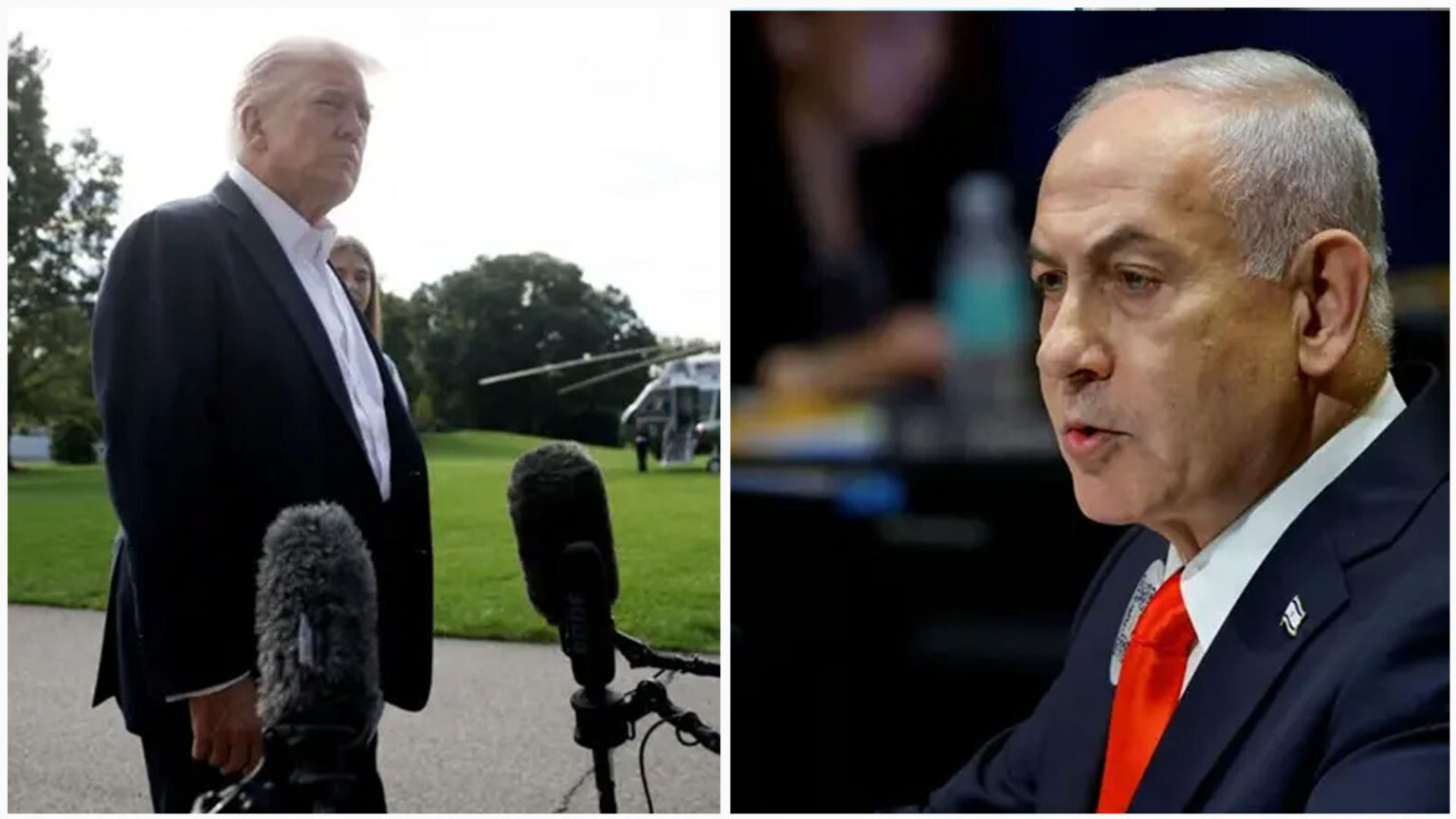 نتنياهو يرفض الدولة الفلسطينية وترامب يتحدث عن اتفاق قريب في غزة نتنياهو يرفض الدولة الفلسطينية وترامب يتحدث عن اتفاق قريب في غزة