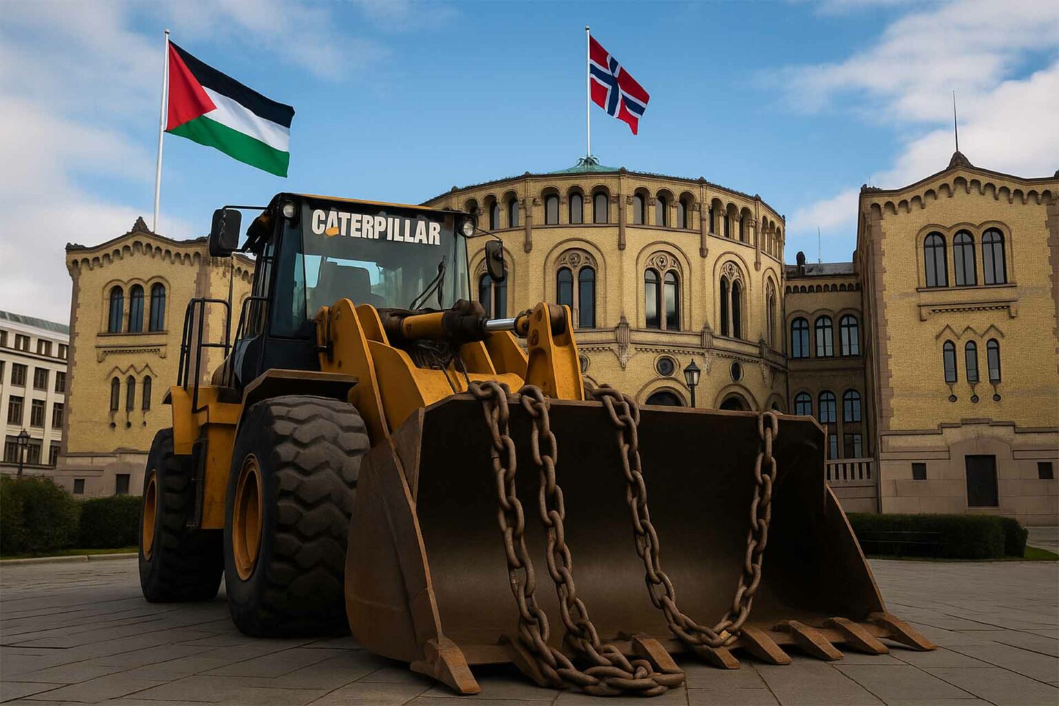 النرويج تستبعد Caterpillar
