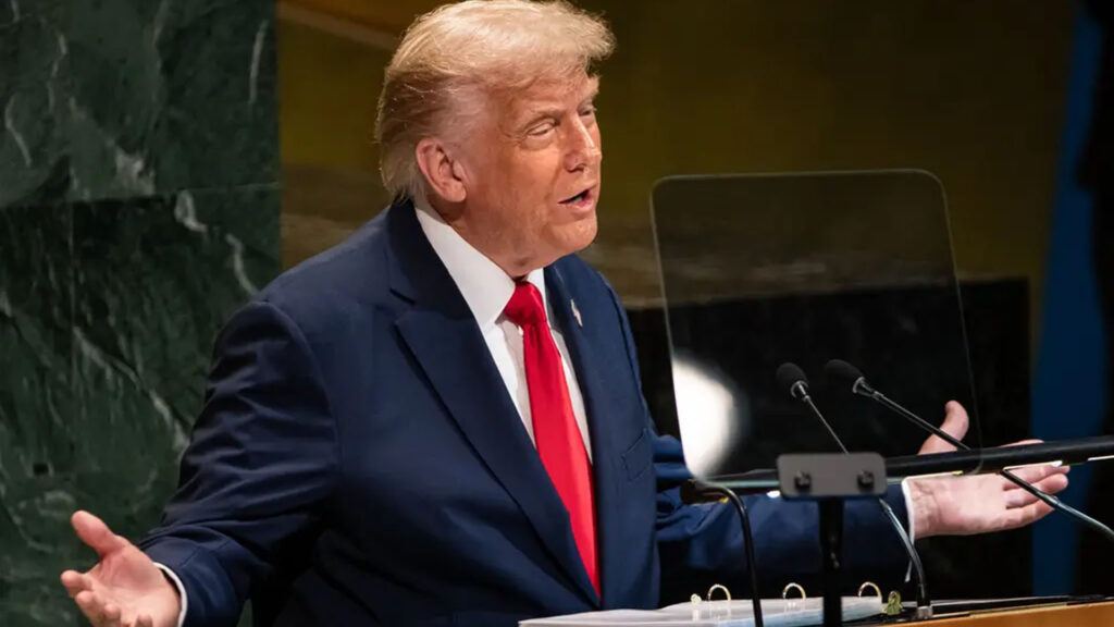 الرئيس ترامب في الجمعية العامة للأمم المتحدة