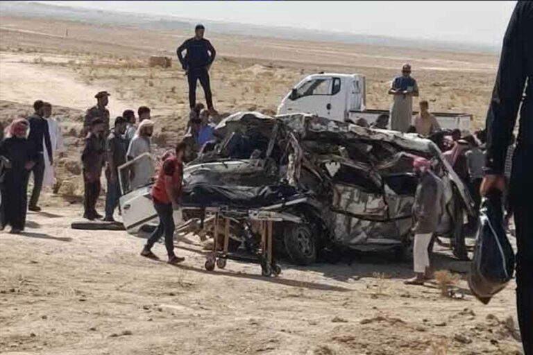 حادث سير في سوريا