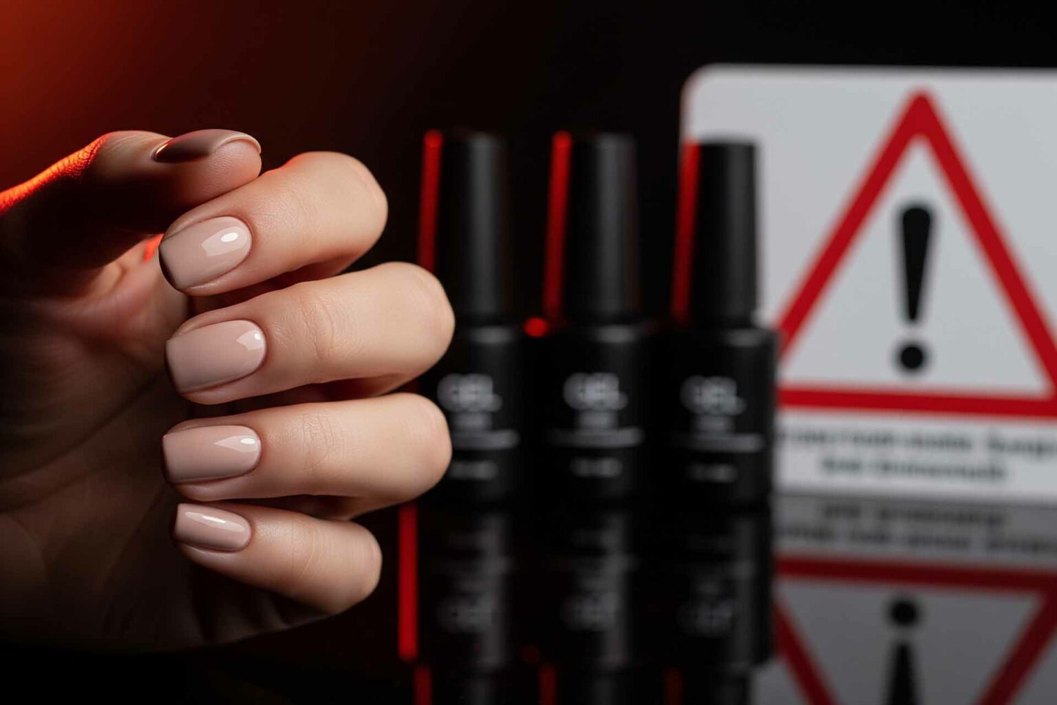 طلاء الأظافر الجل