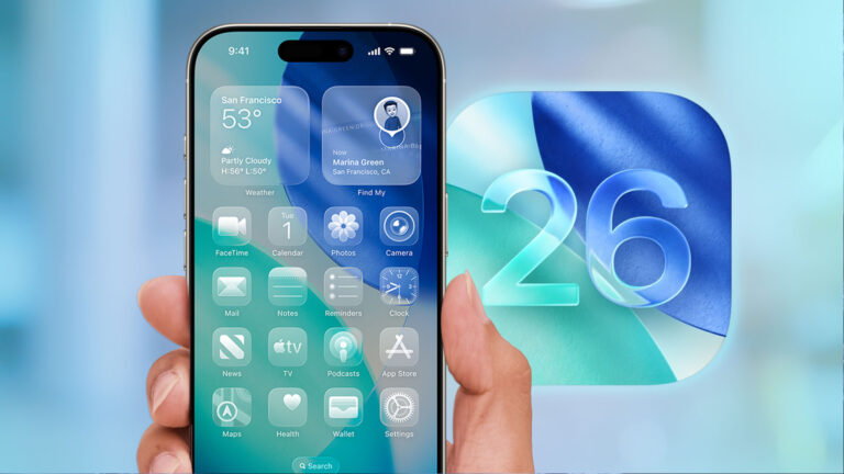 تحديث الآيفون إلى iOS 26