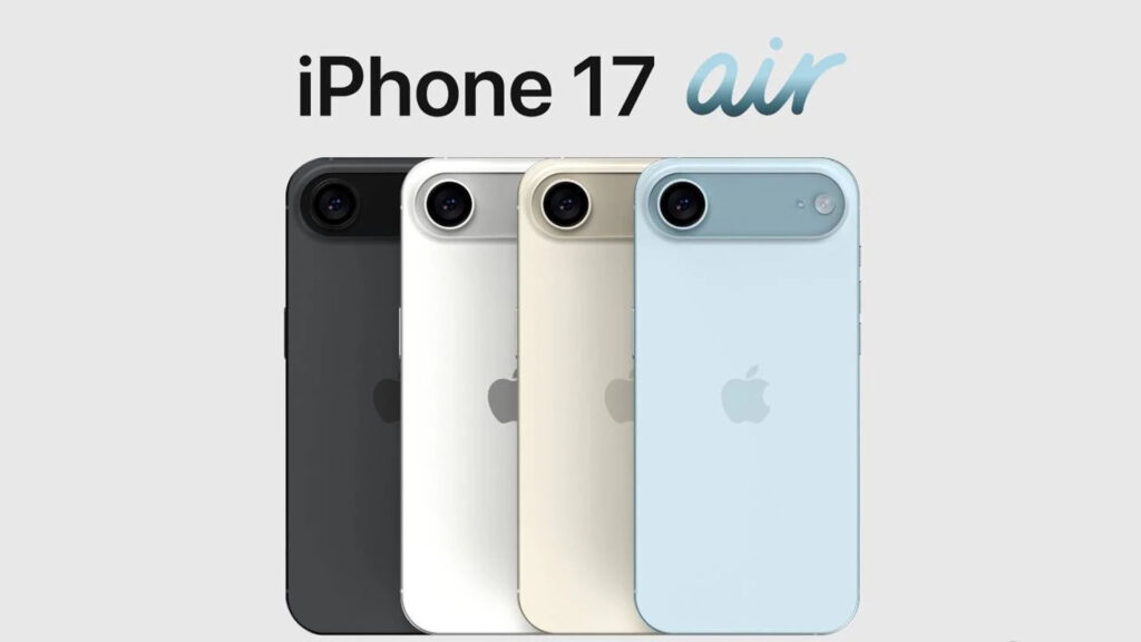 iPhone 17 Air الهاتف النحيف الجديد من آبل