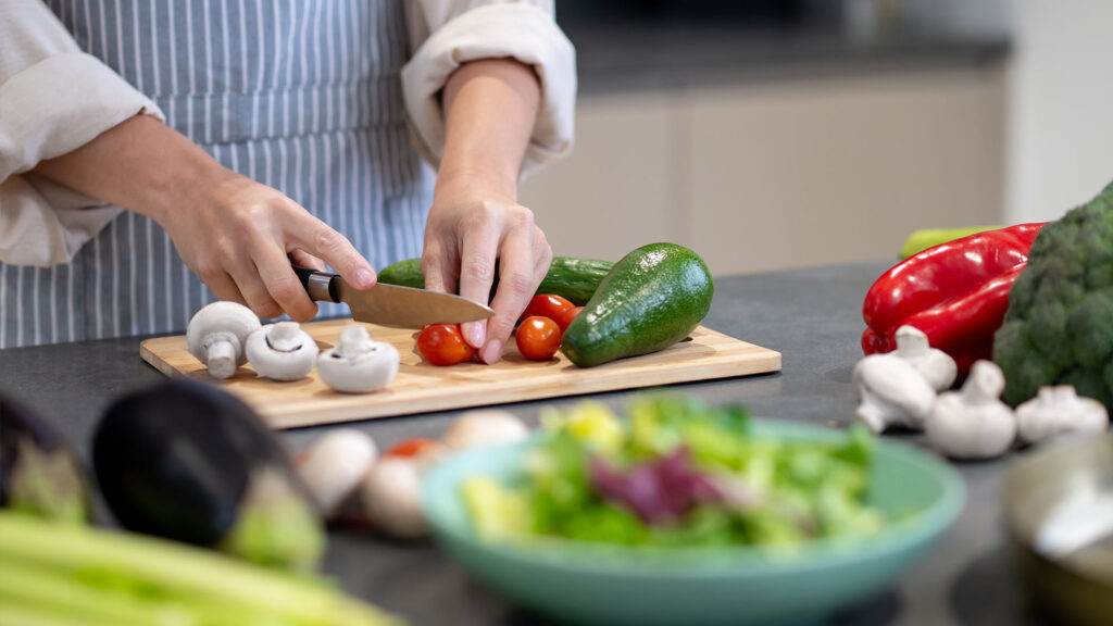 البلاستيك في الخضروات