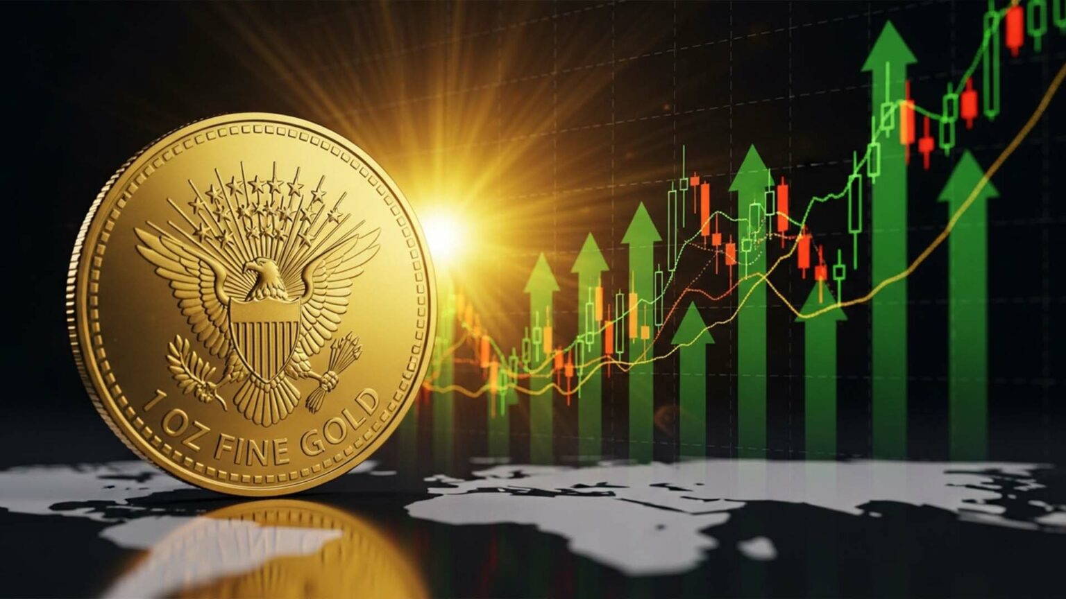 الذهب 4000 دولار