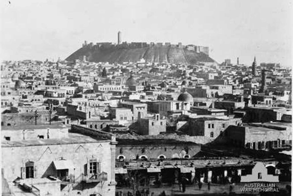 صورة أرشيفية لمدينة حلب القديمة