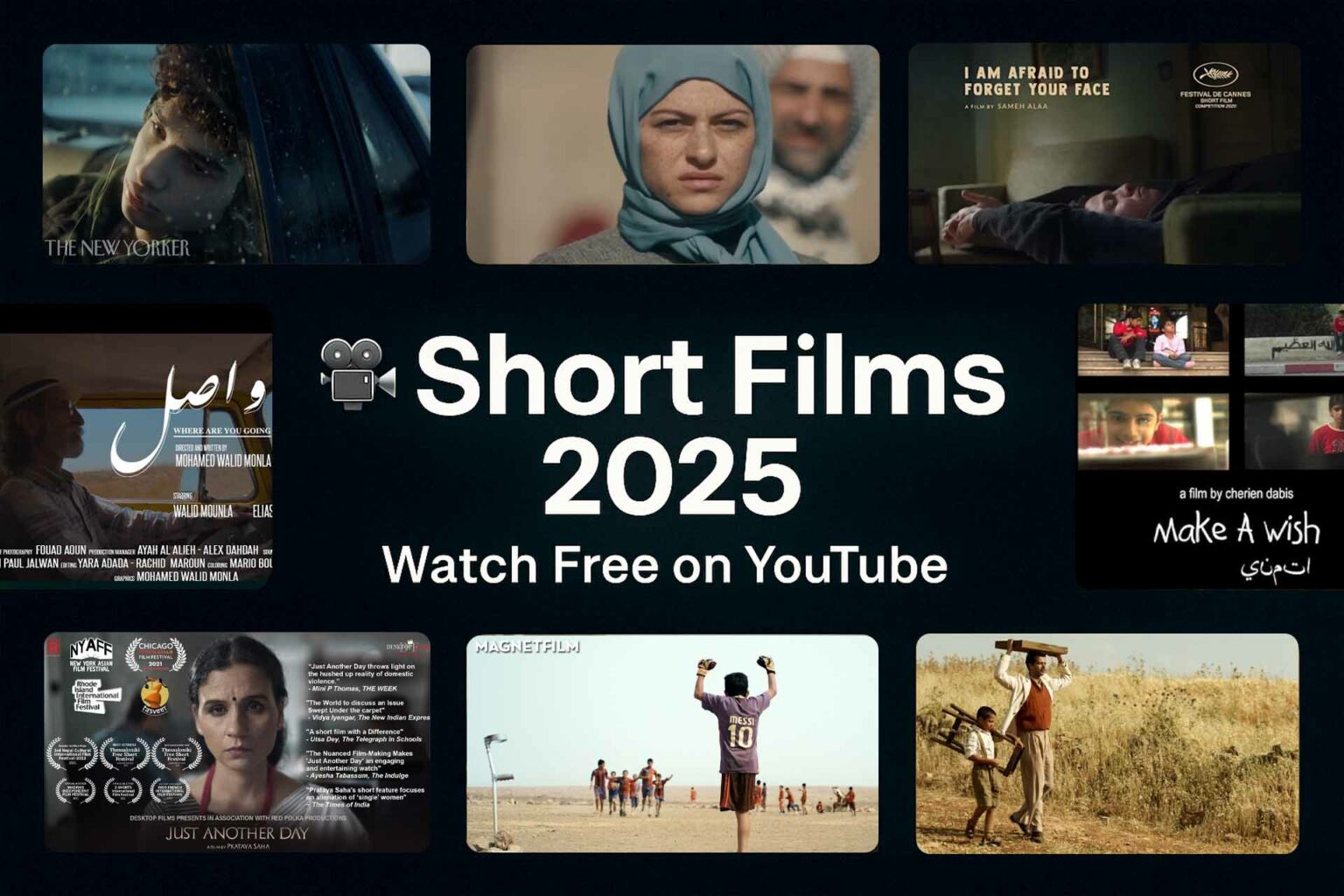 10 أفلام قصيرة مذهلة يمكنك مشاهدتها على YouTube الآن أفلام قصيرة 2025 مجانية على يوتيوب – لقطات من أفلام عربية حائزة جوائز.