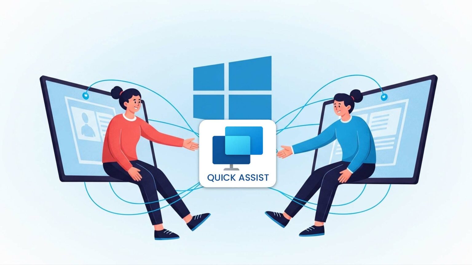 نسيت TeamViewer؟ جرّب أداة Quick Assist المخفية في ويندوز Quick Assist