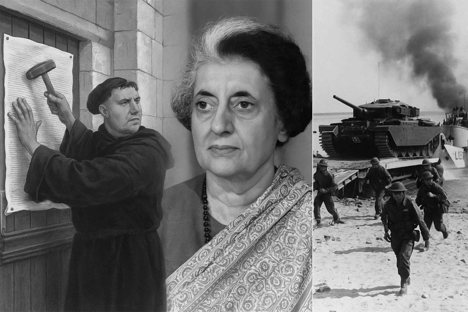 يوم الإصلاح الديني، اغتيال غاندي، وبدء العدوان الثلاثي