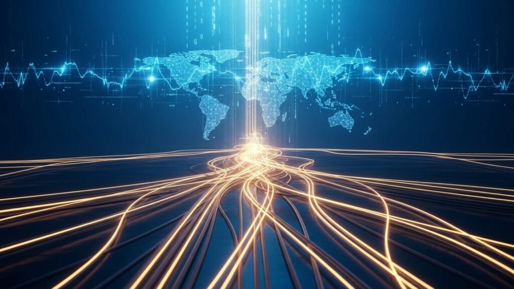 الكابلات البحرية التي تربط قارات العالم وتشكل البنية التحتية الخفية للإنترنت