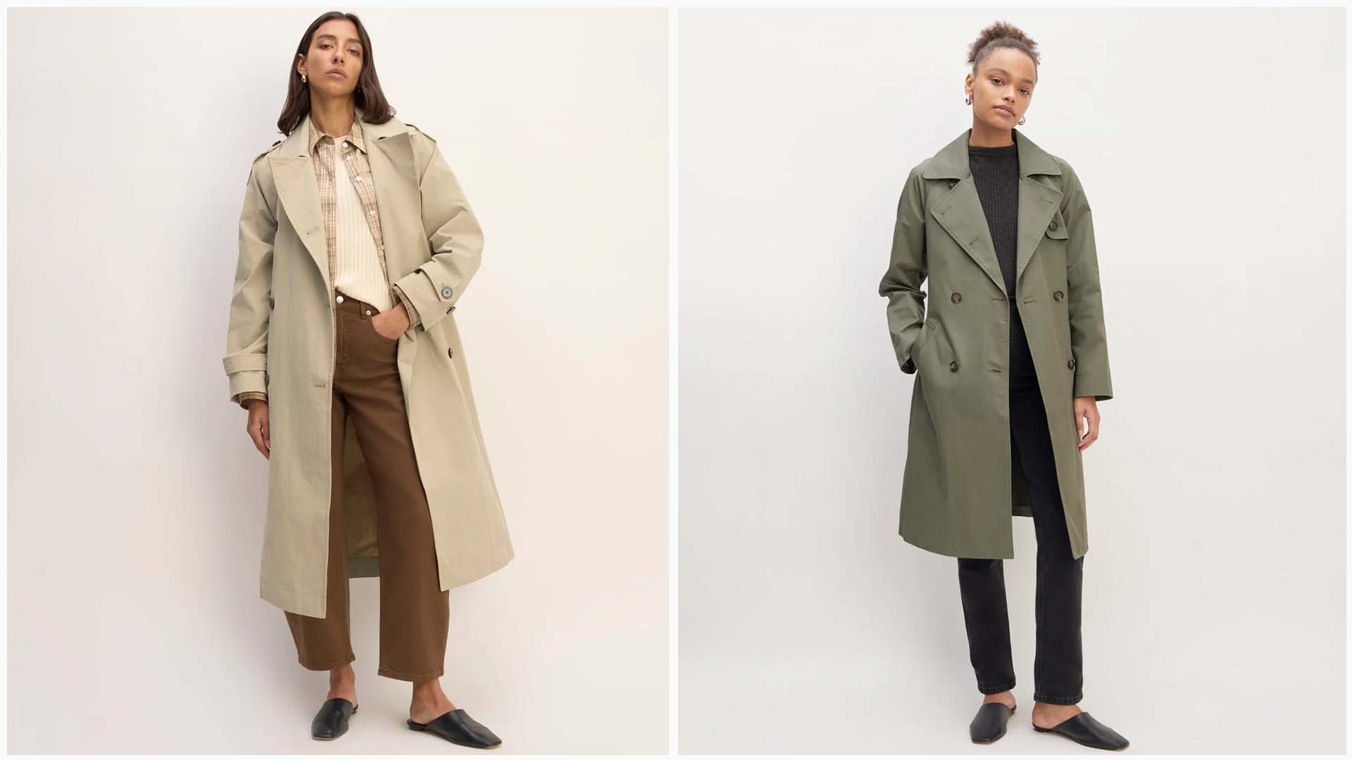 ترنش كوت Everlane