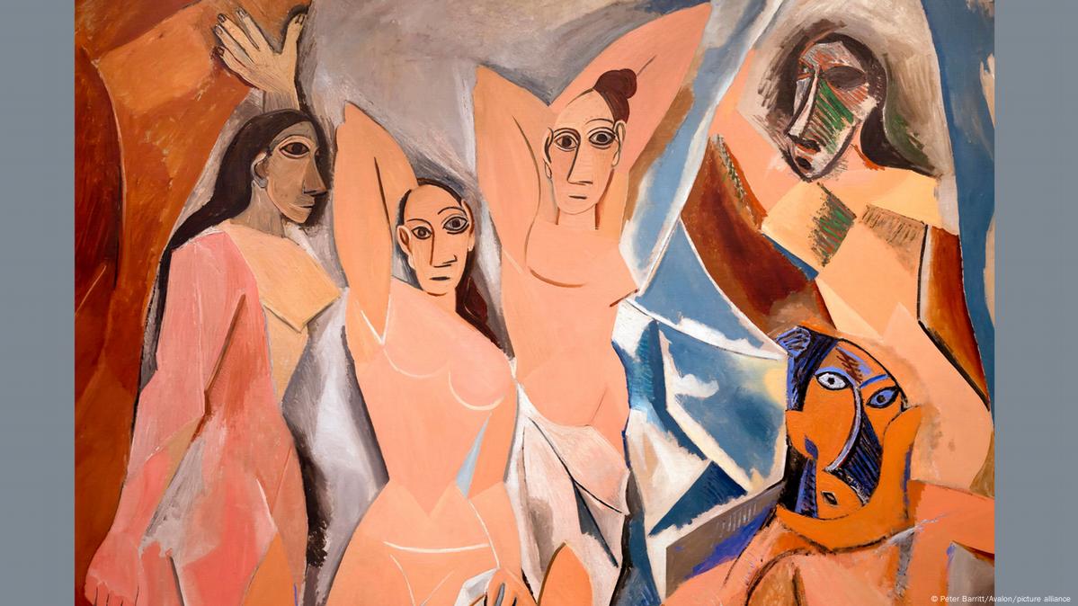 لوحة آنسات أفينيون (Les Demoiselles d'Avignon)