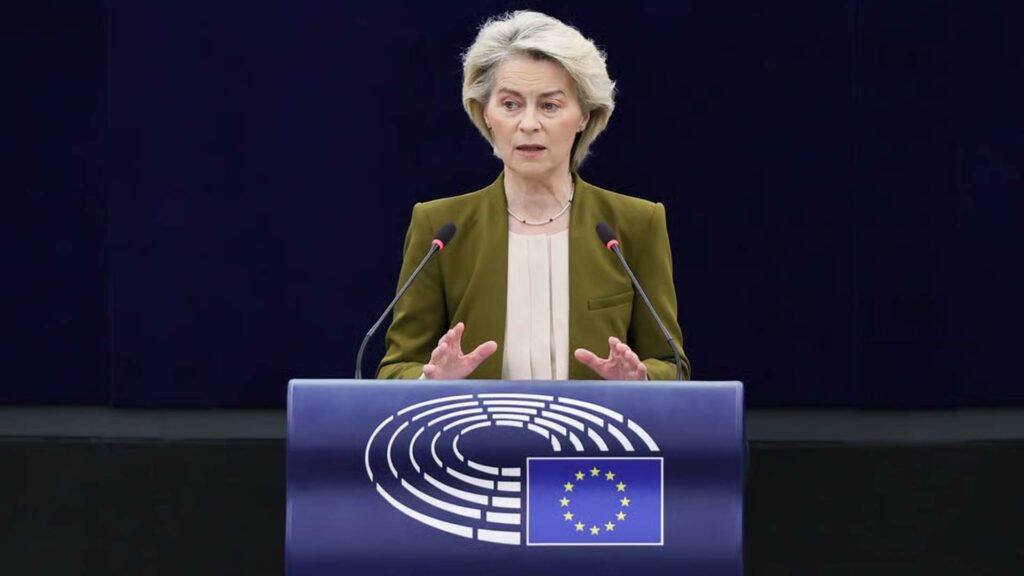 رئيسة المفوضية الأوروبية أورسولا فون دير لاين