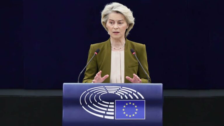 رئيسة المفوضية الأوروبية أورسولا فون دير لاين