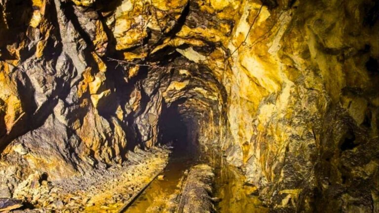 اكتشاف منجم الذهب في الصين