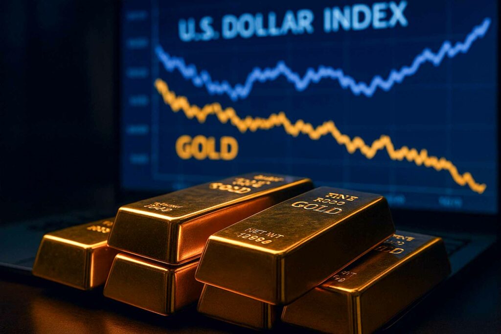 الذهب تحت الضغط: هل يهبط دون 4,000 دولار مع صعود الدولار؟ تراجع الذهب أمام قوة الدولار