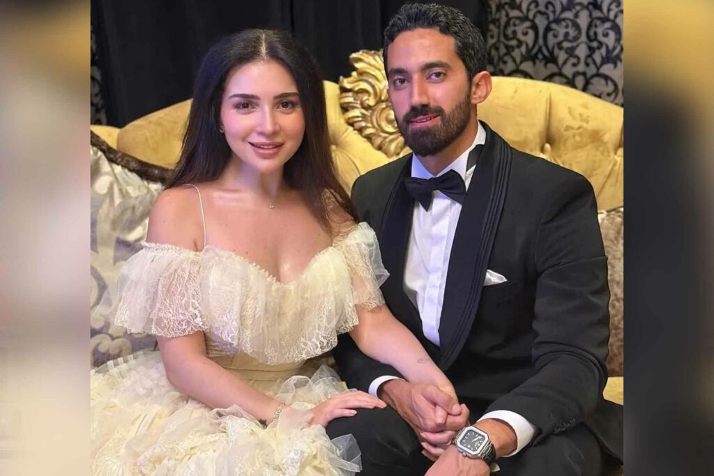 مي عز الدين وأحمد تيمور